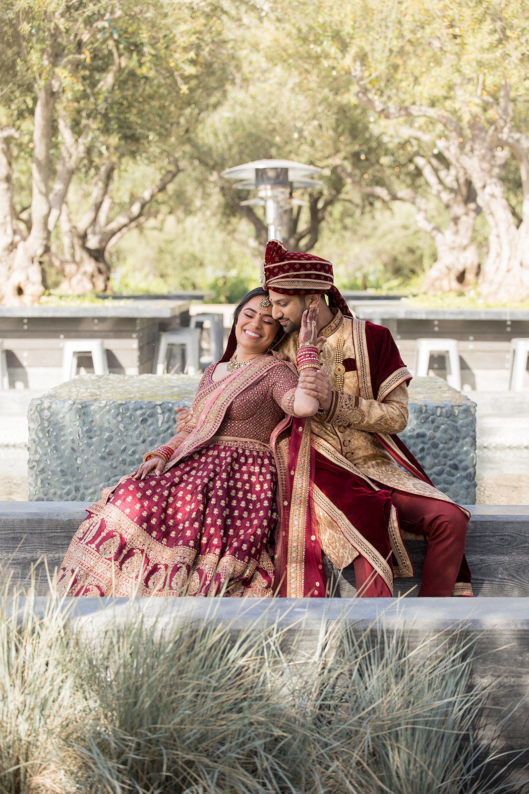 Le Cape Weddings - California Indian Wedding - First Look - Krupa and Shilpa -102.jpg