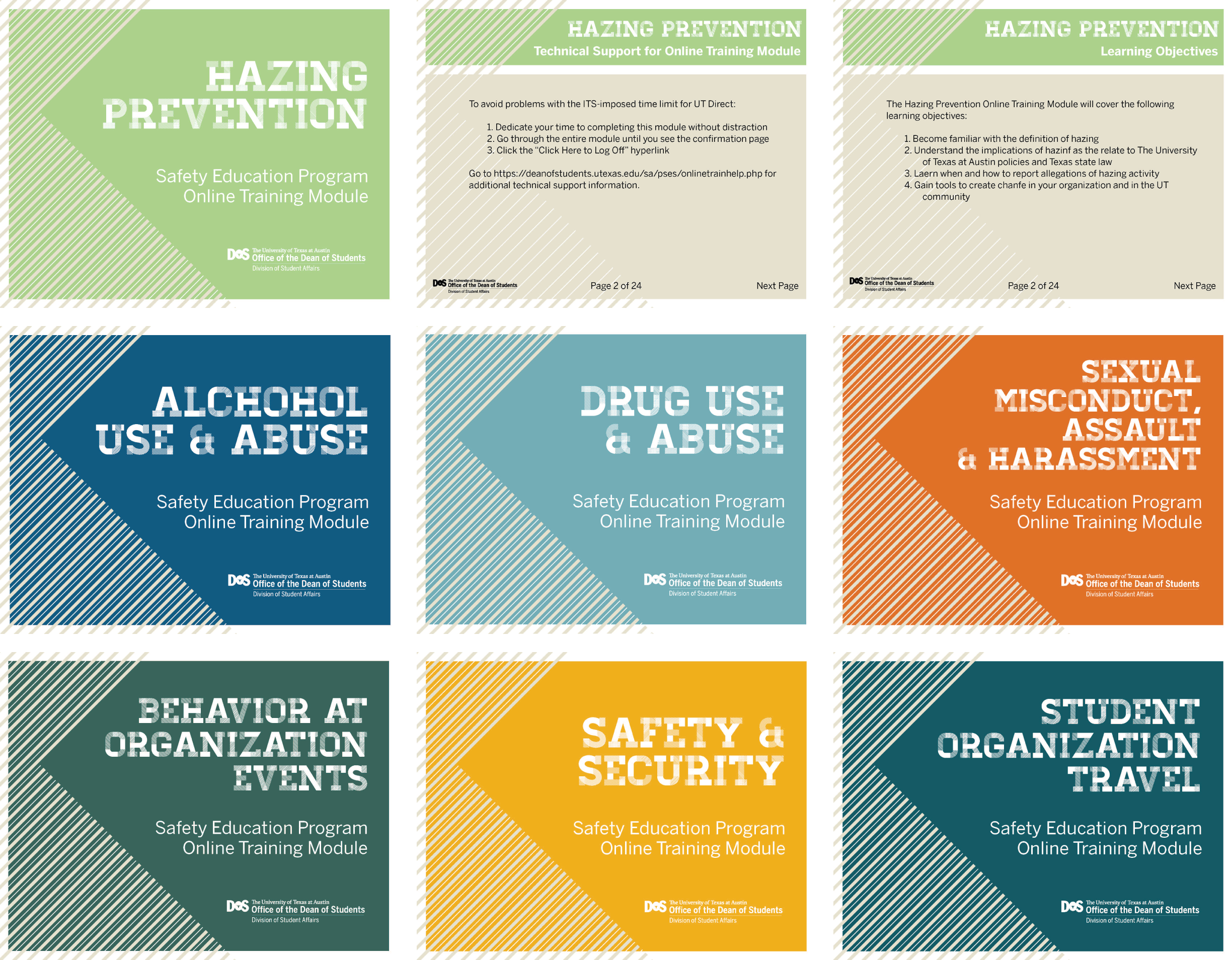 Safety Education Program Redesign