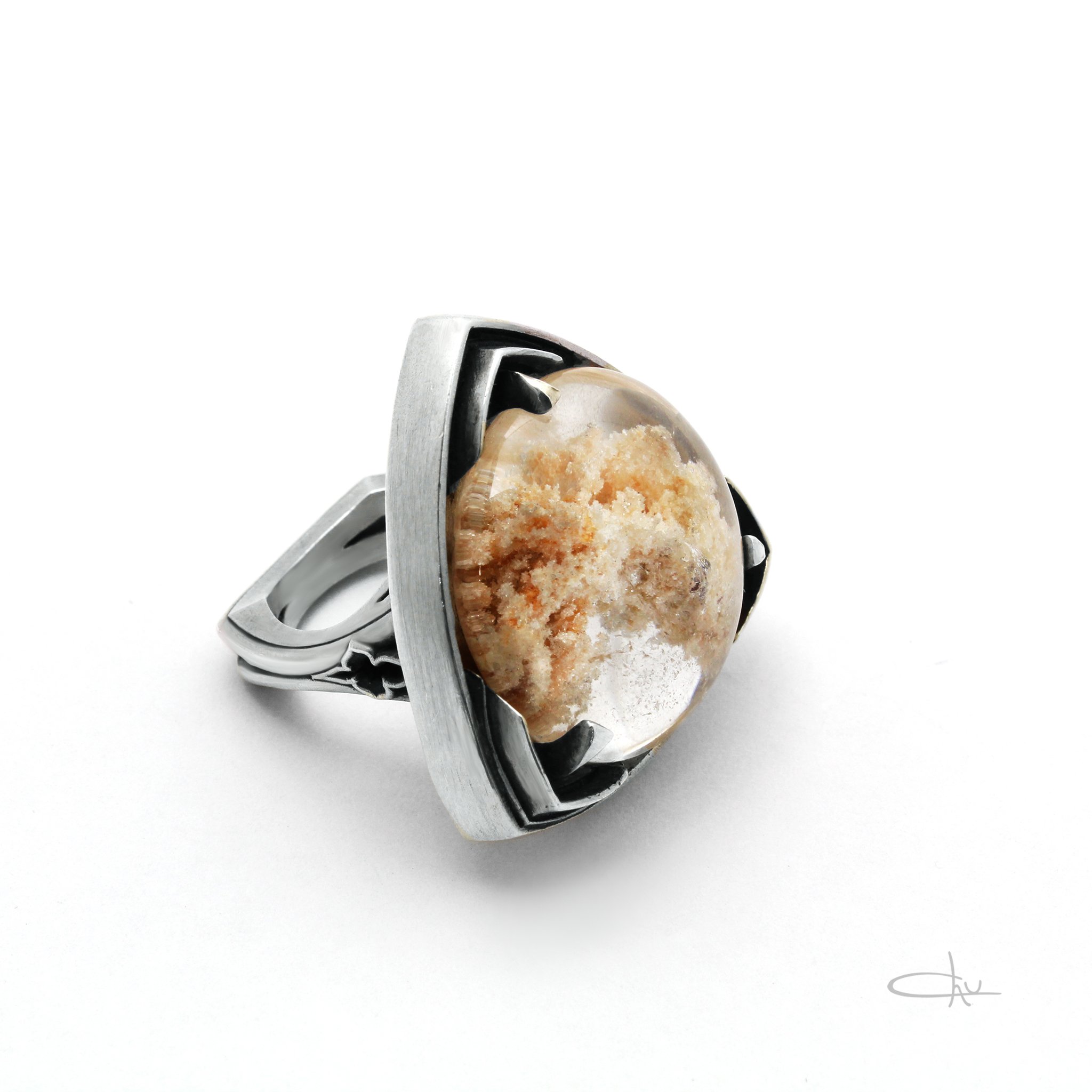 Chu. Gothic Rutilated Quartz Ring.jpg