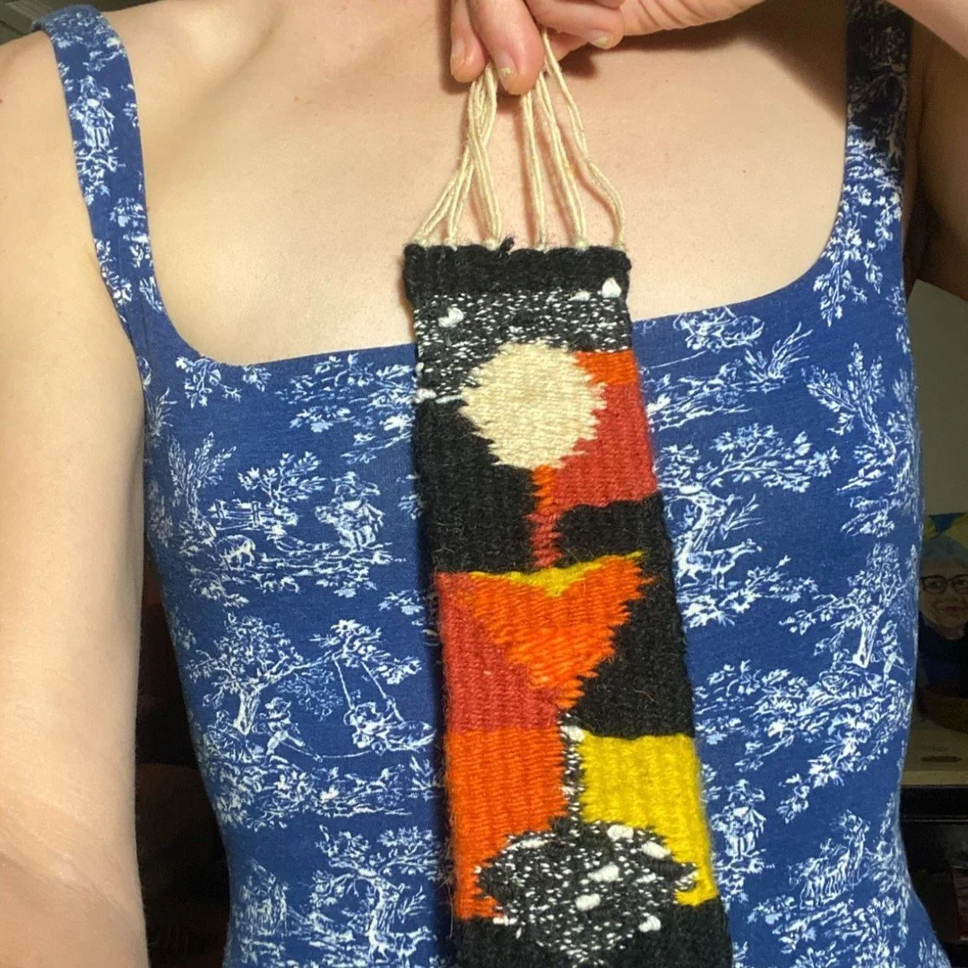 Our New Moon Intuitive Weaving Circle is happening tomorrow evening at the Williamsburg Ma studio and we have just a few spaces available! 

The New Moon in Virgo happened this past Monday and will be the last one before eclipse season begins, so it'