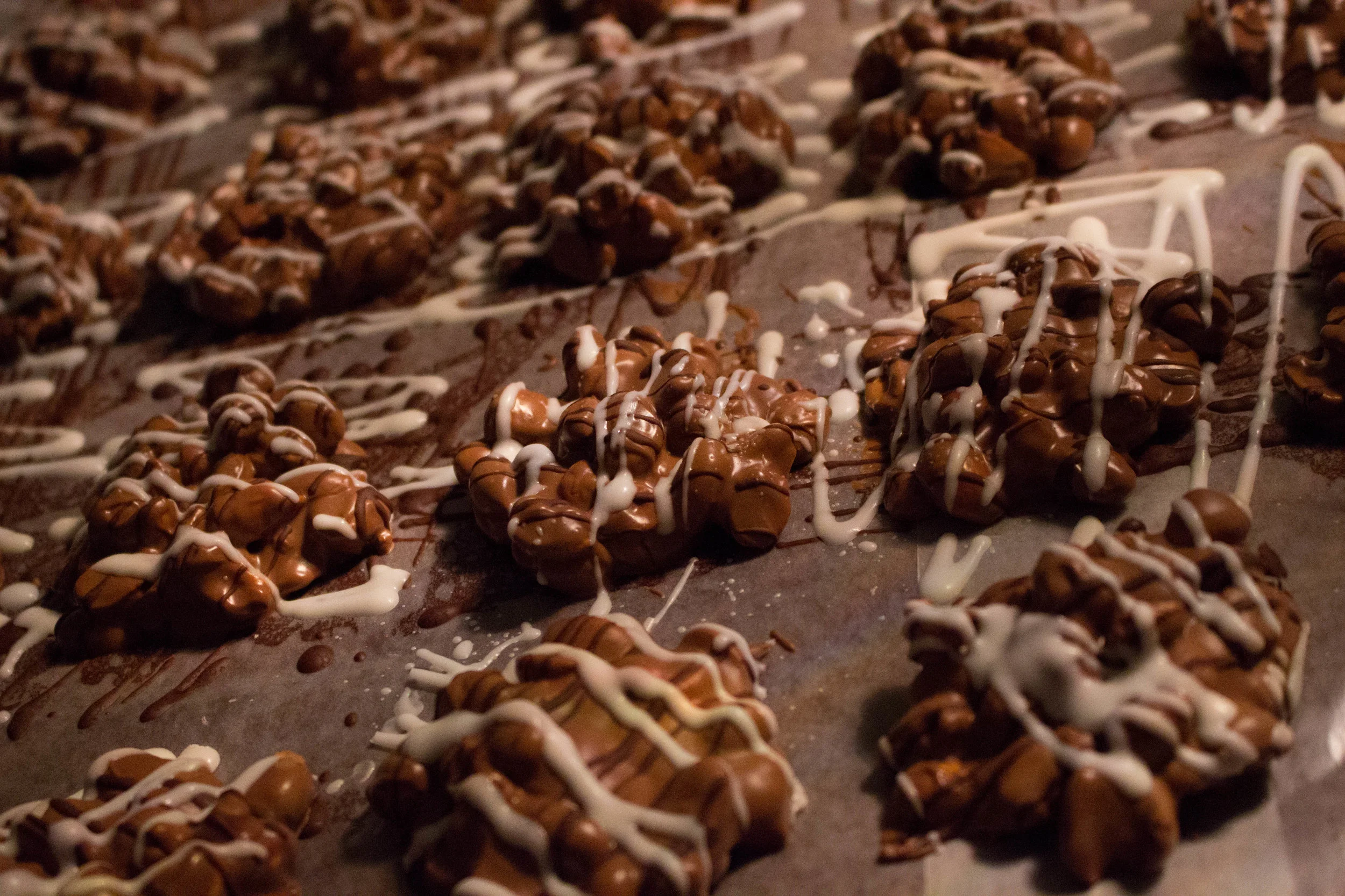 Peanut Clusters. Photo Courtesy of Hillary Alane Photography