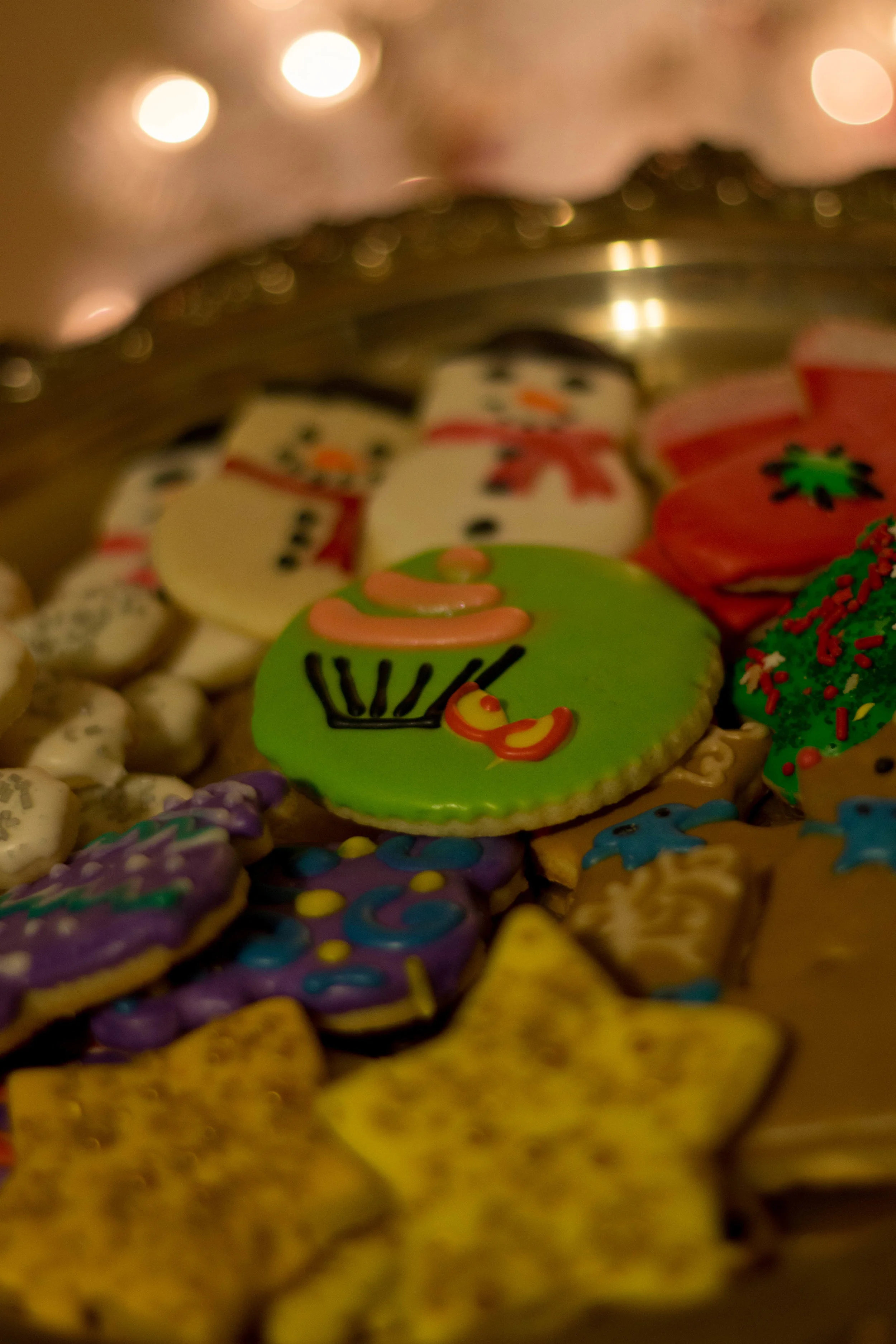 Cream Cheese Sugar Cookies with Royal Icing. Photo Courtesy of Hillary Alane Photography