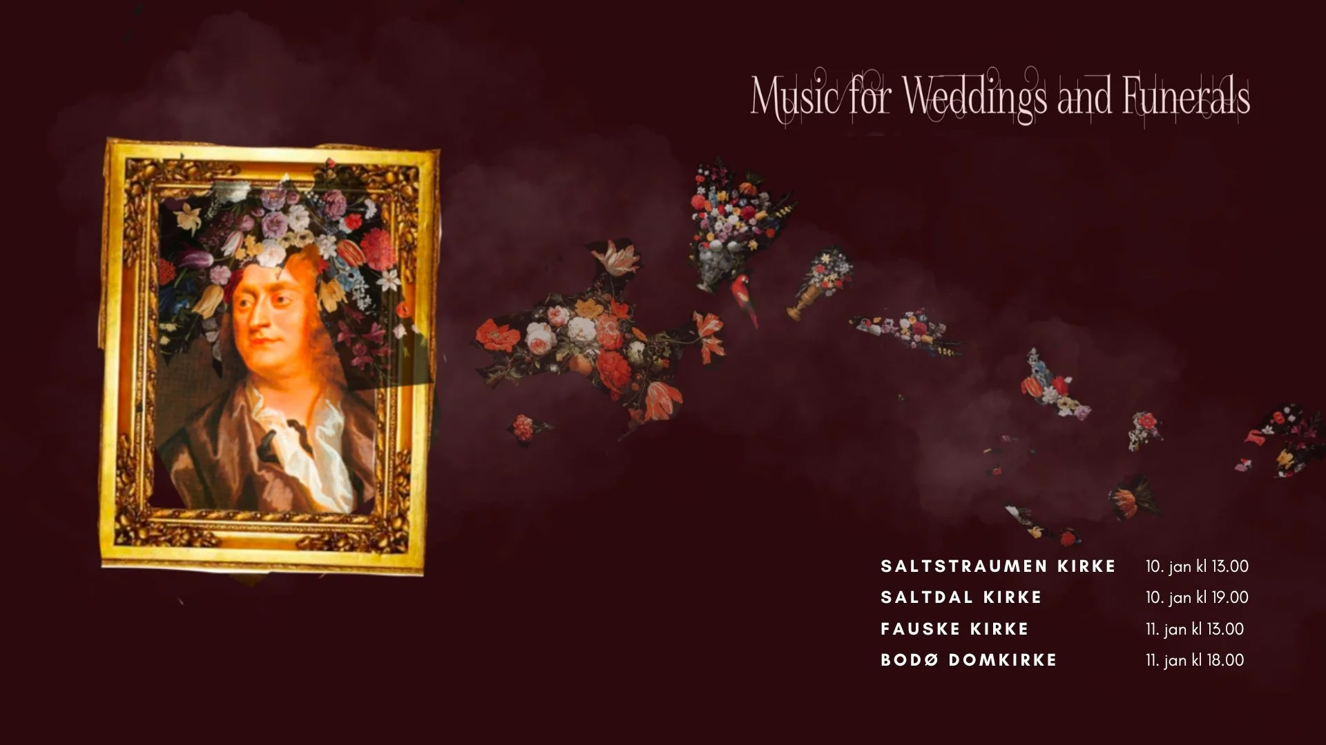 Music for Weddings and Funerals - Nyttårskonsert i Bodø Domkirke