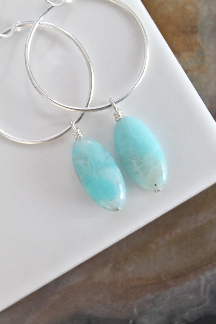 Amazonite silver earrings.jpeg