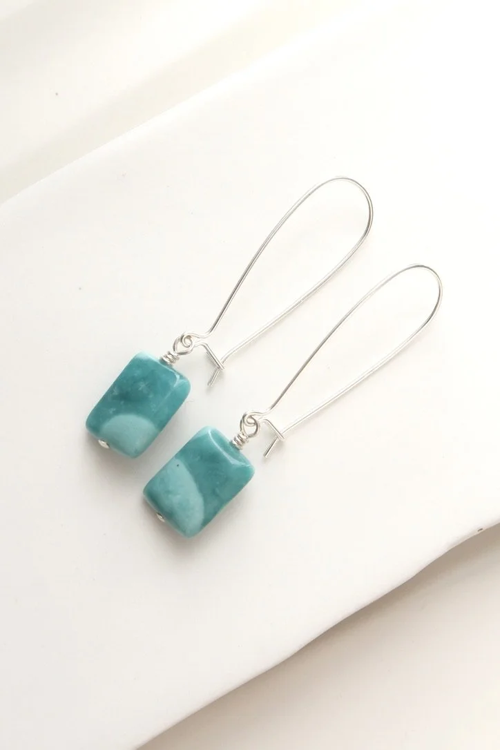 Blue opal breckenridge kidney hook earrings.jpeg