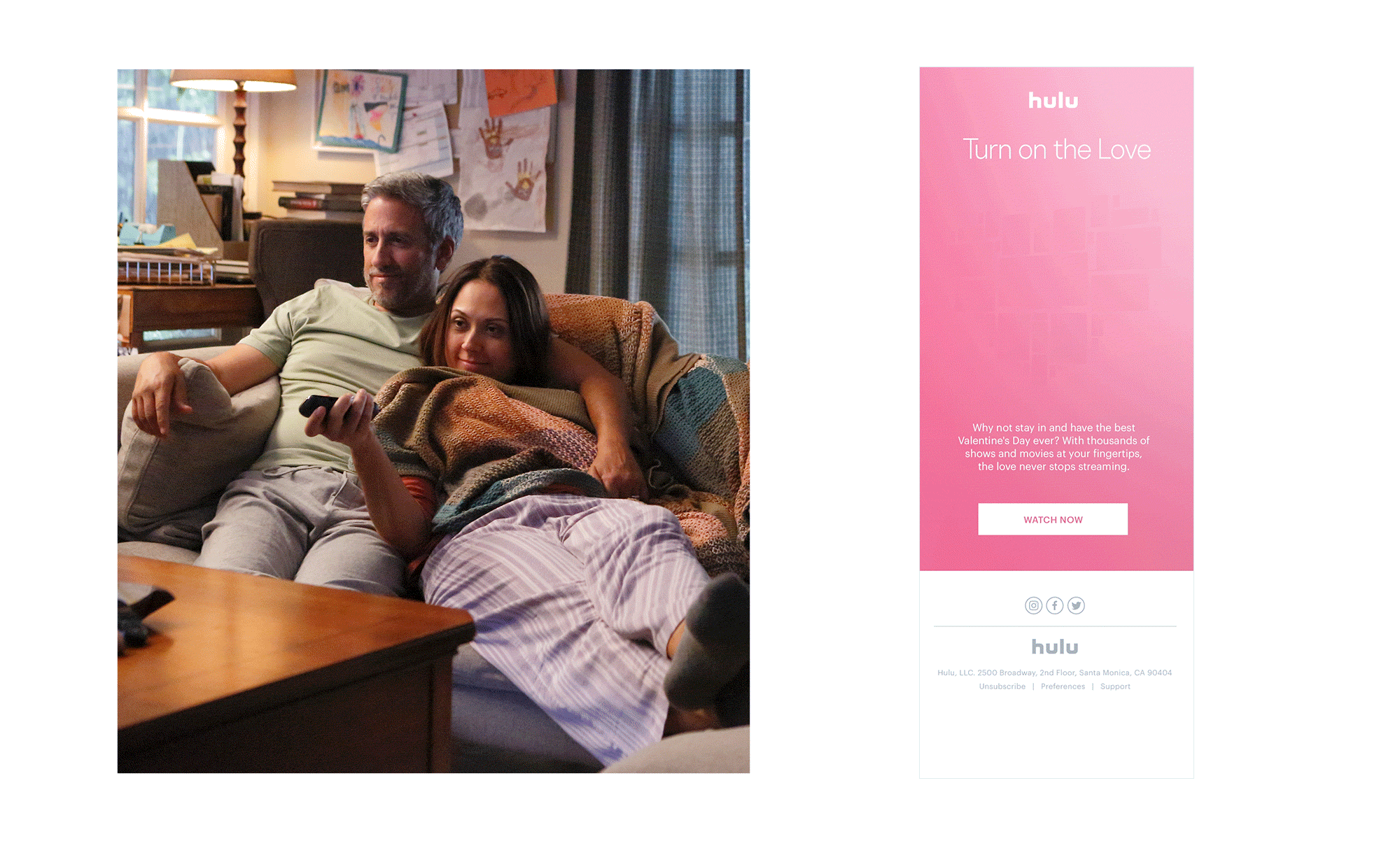 Hulu - Valentine's Day - E-mail