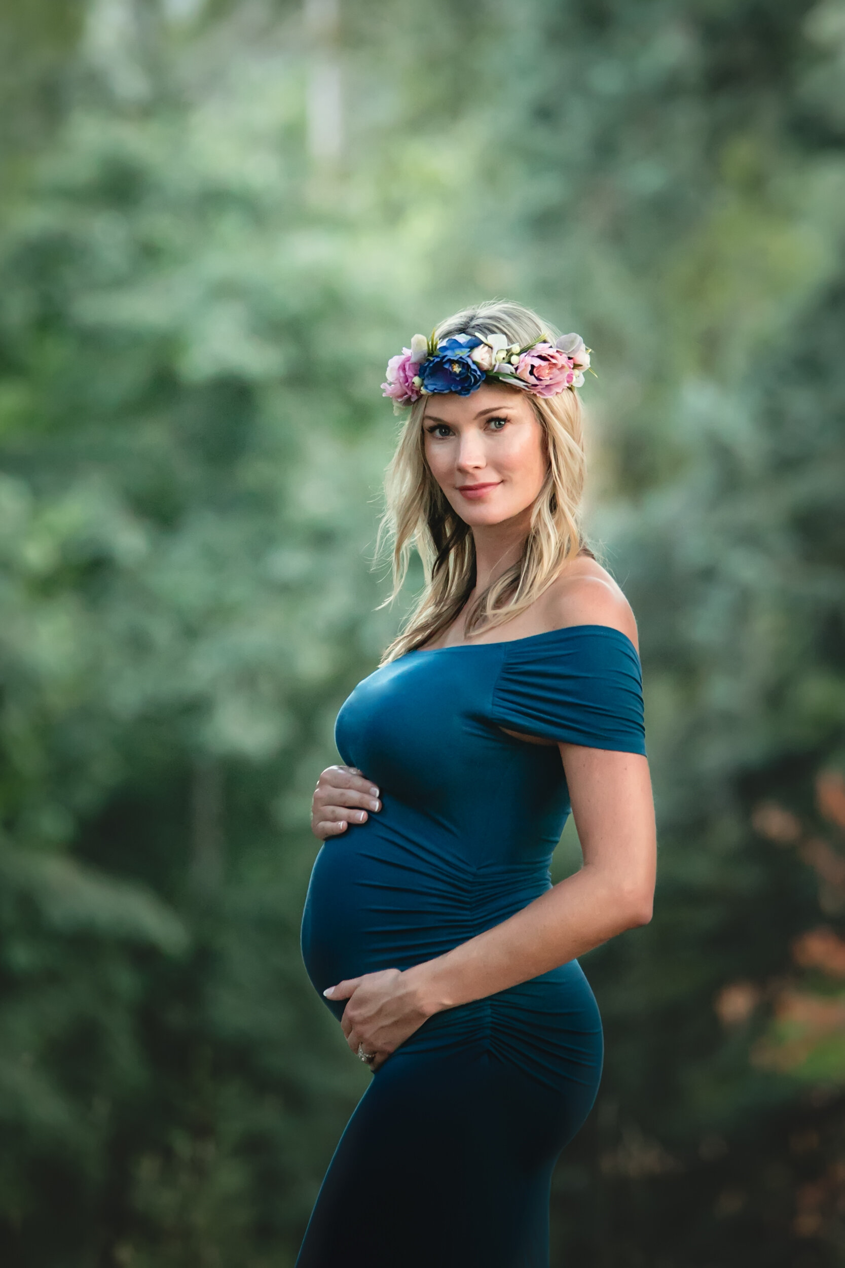 best maternity photgrapher beaverton oregon outdoor park forest-7.jpg