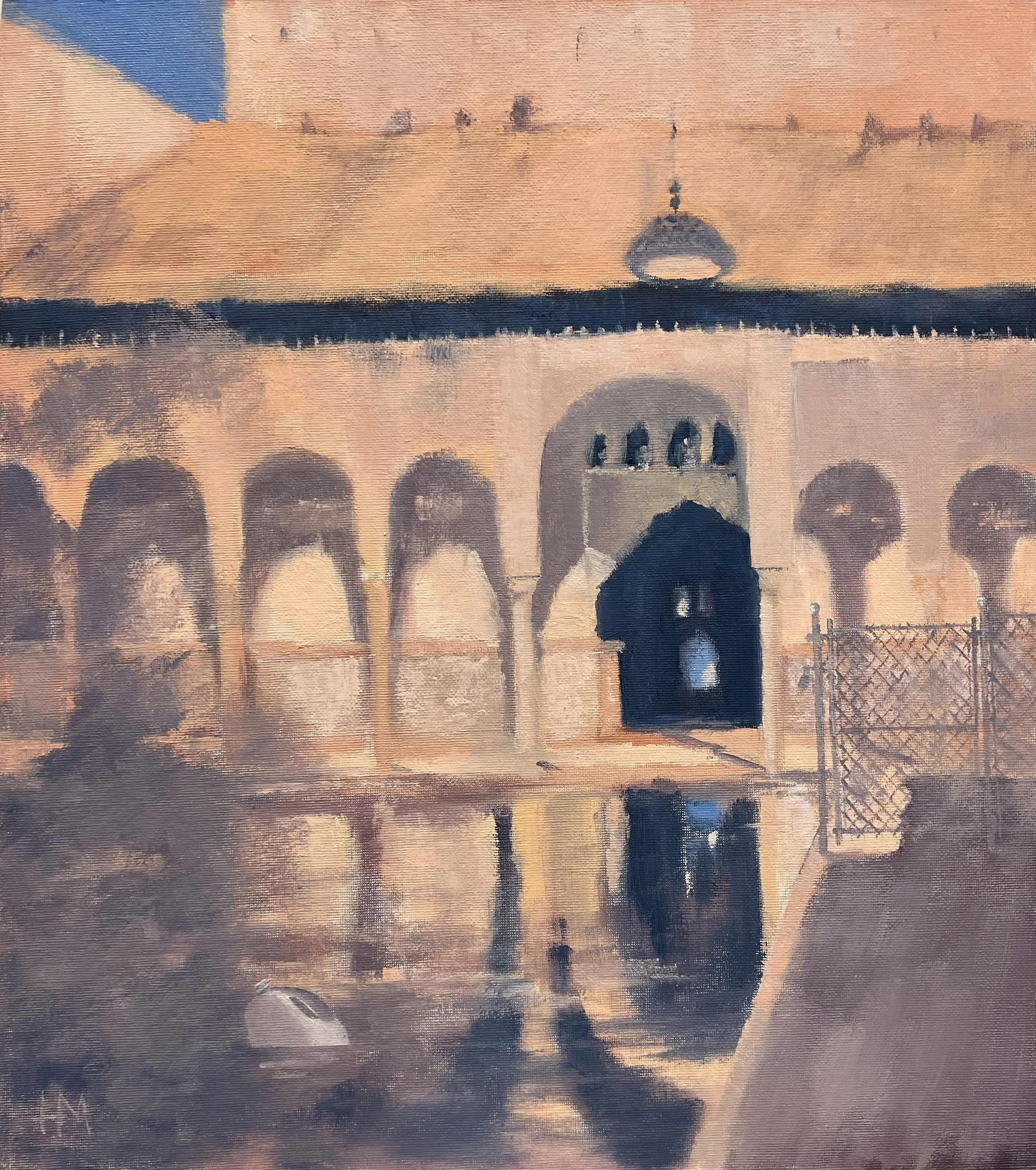 Court of the Floating Jug (after Sargent)