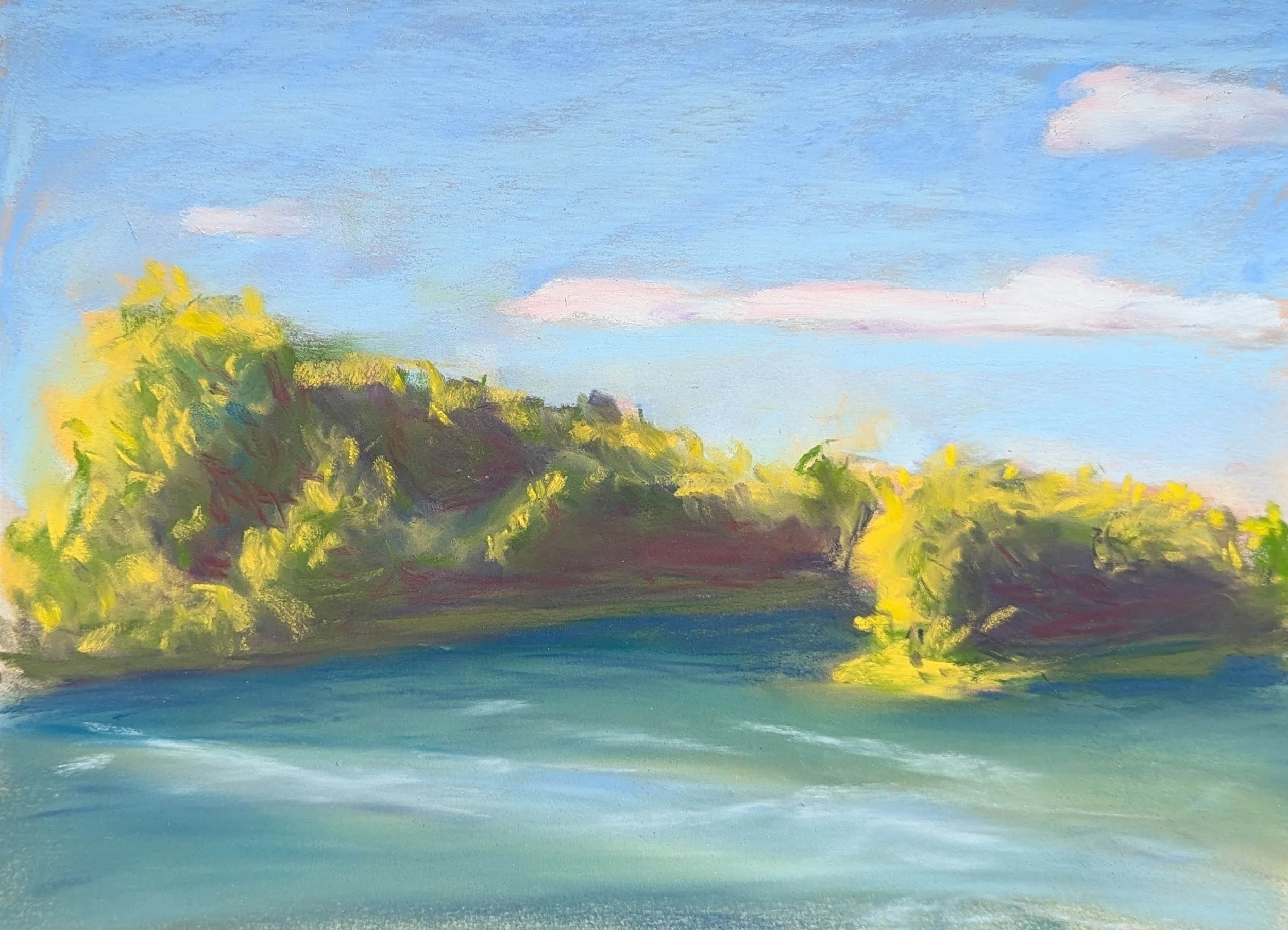 July on the Lake