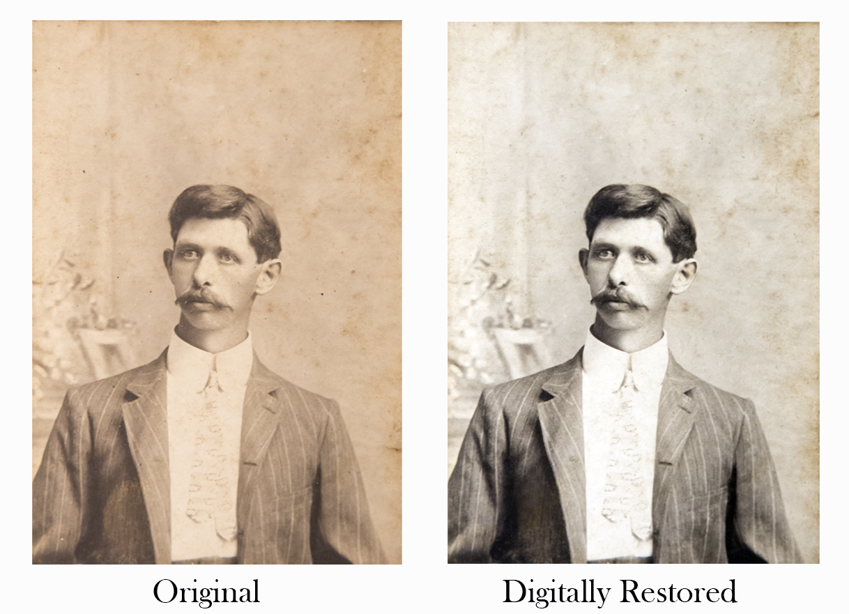  Digital restoration of an historic photograph 