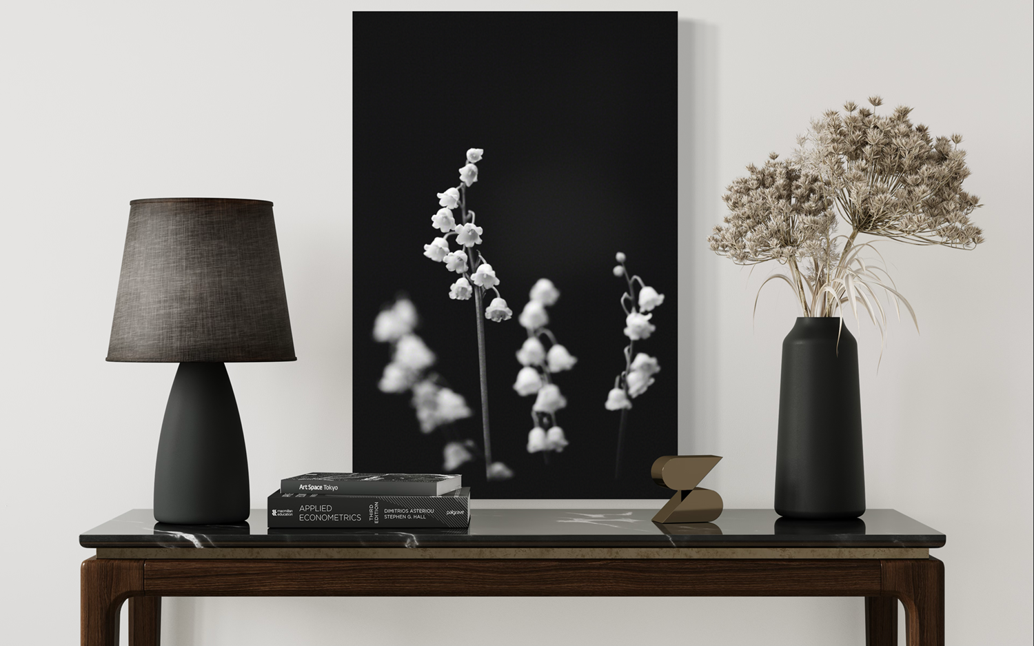  Lily of the Valley, from Portraits From a Moonlight Garden, shown in an interior setting 