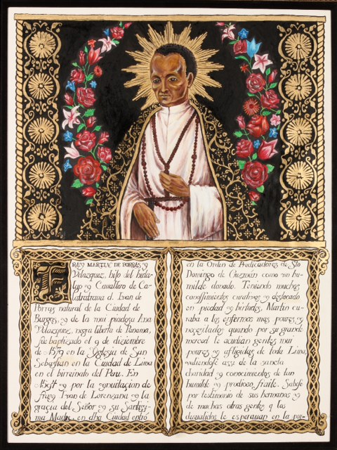 "St. Martin de Porres," currently part of a private collection (2011)