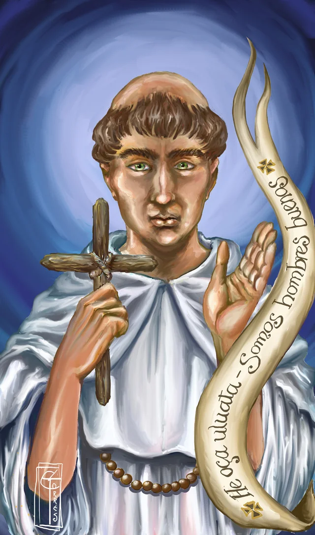 Luis de Cáncer, op Holy Card