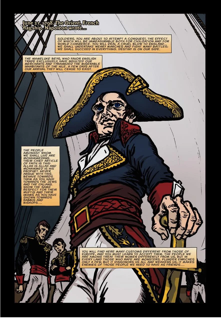 Art from The Shepherd: The Path of Souls; Caliber Comics, 2018.