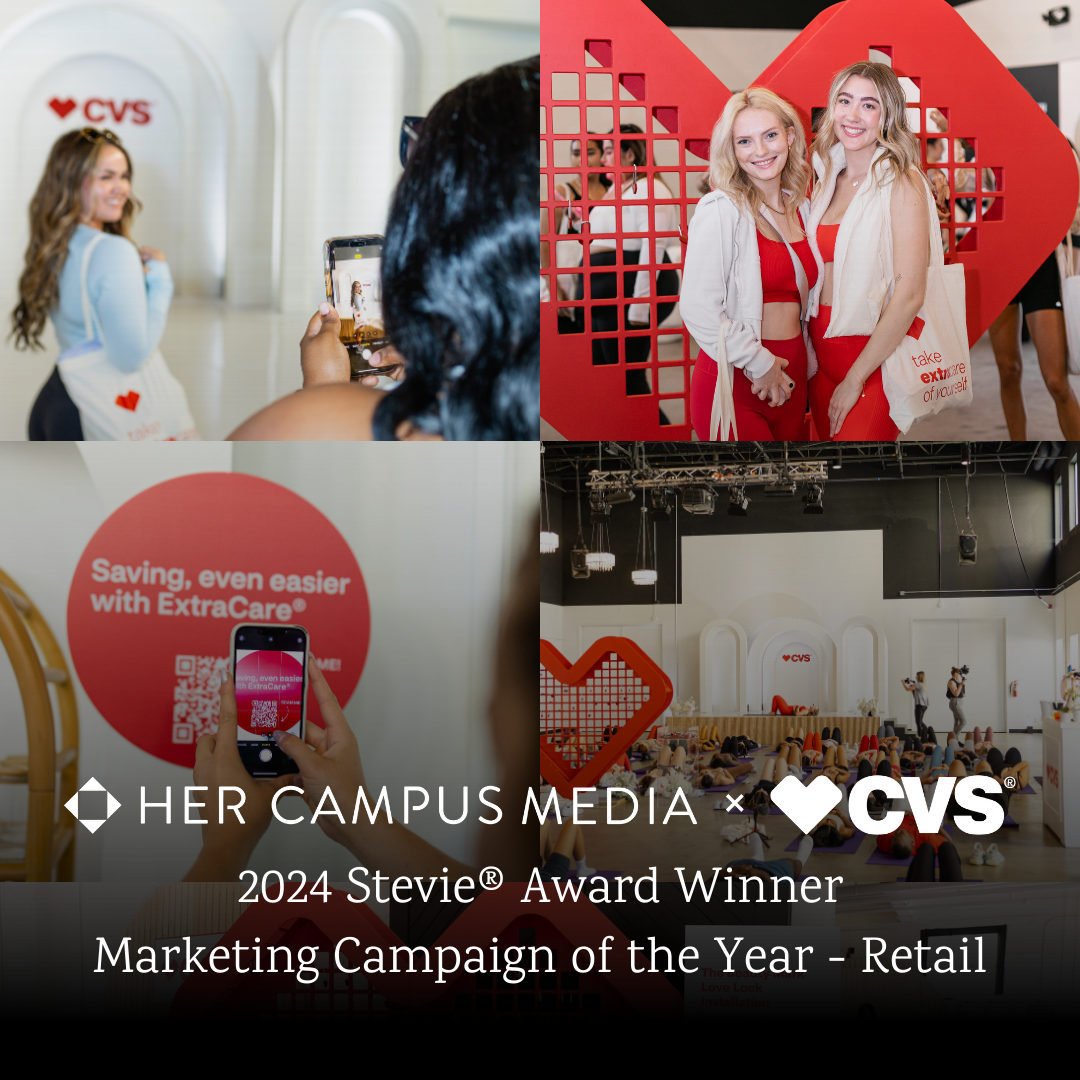 We are beyond thrilled to share that @hercampusmedia and @cvspharmacy have been recognized with a 2024 Stevie&reg; Award in the Marketing Campaign of the Year &ndash; Retail category in The 22nd Annual American Business Awards&reg; for our Show Yours