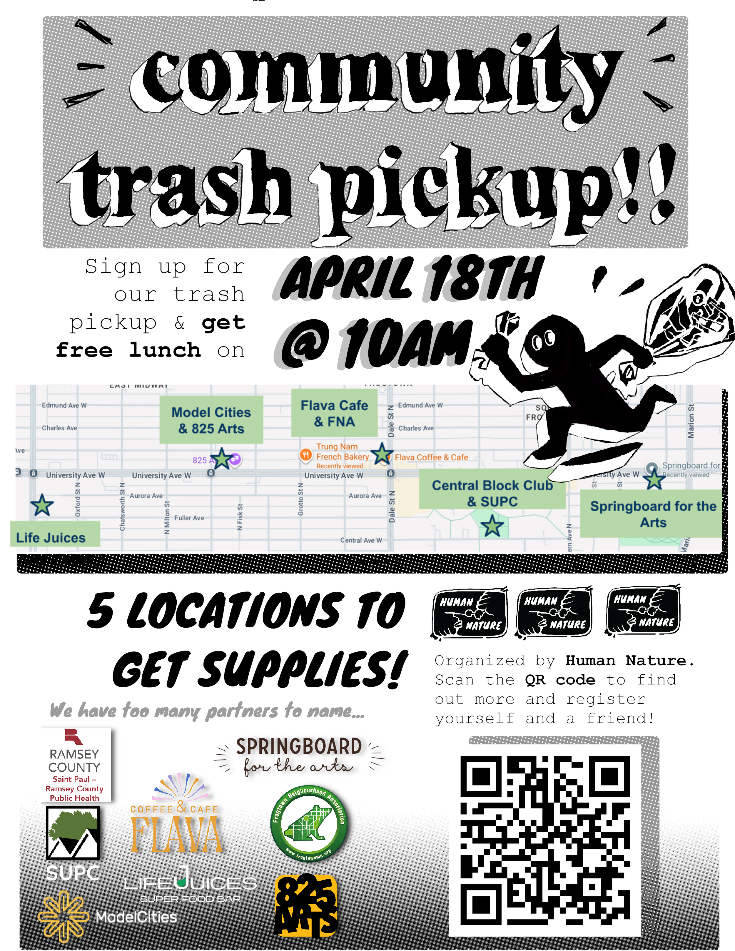 🌱 Frogtown/Rondo Earth Week Cleanup