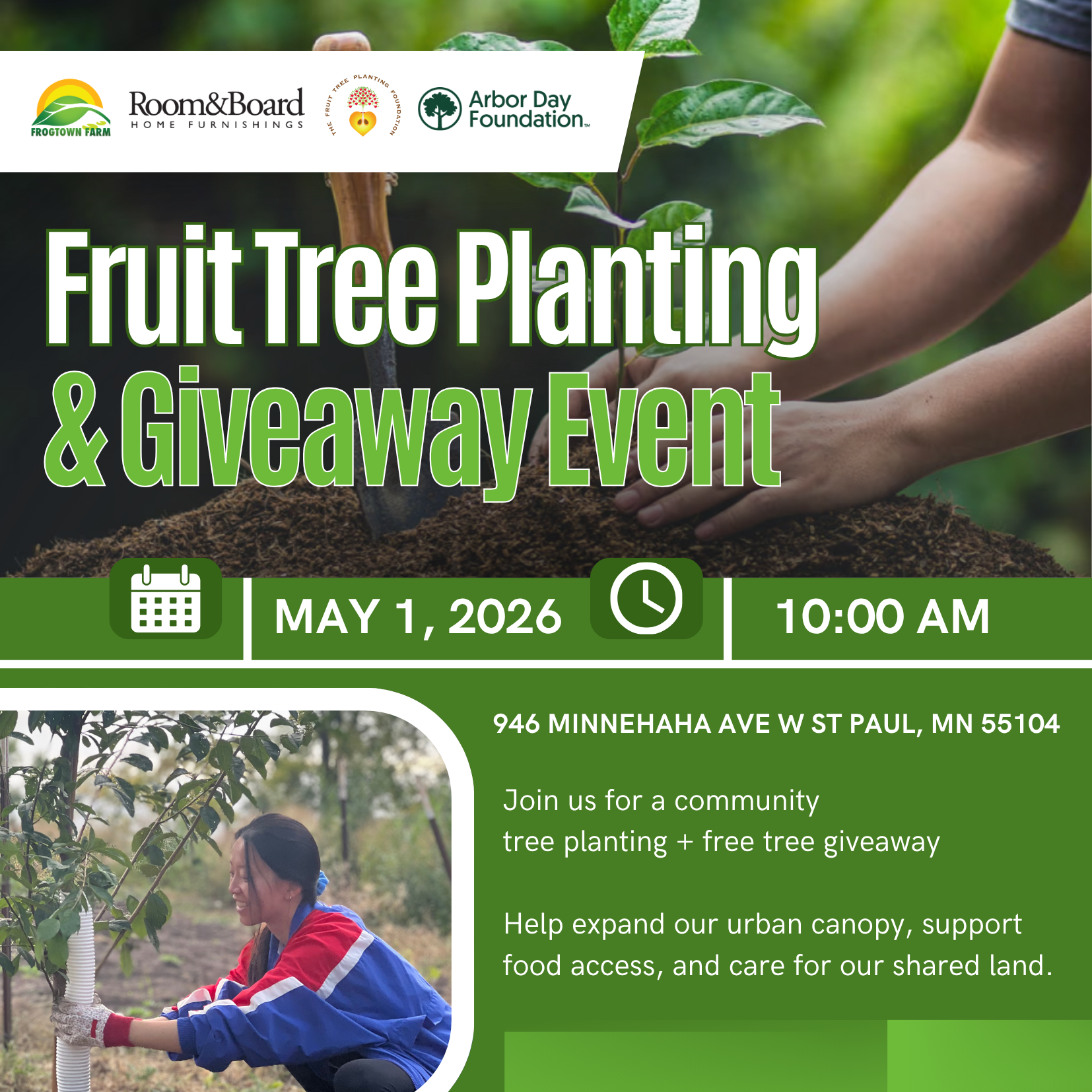 🌳 Free Fruit Tree Giveaway + Community Planting