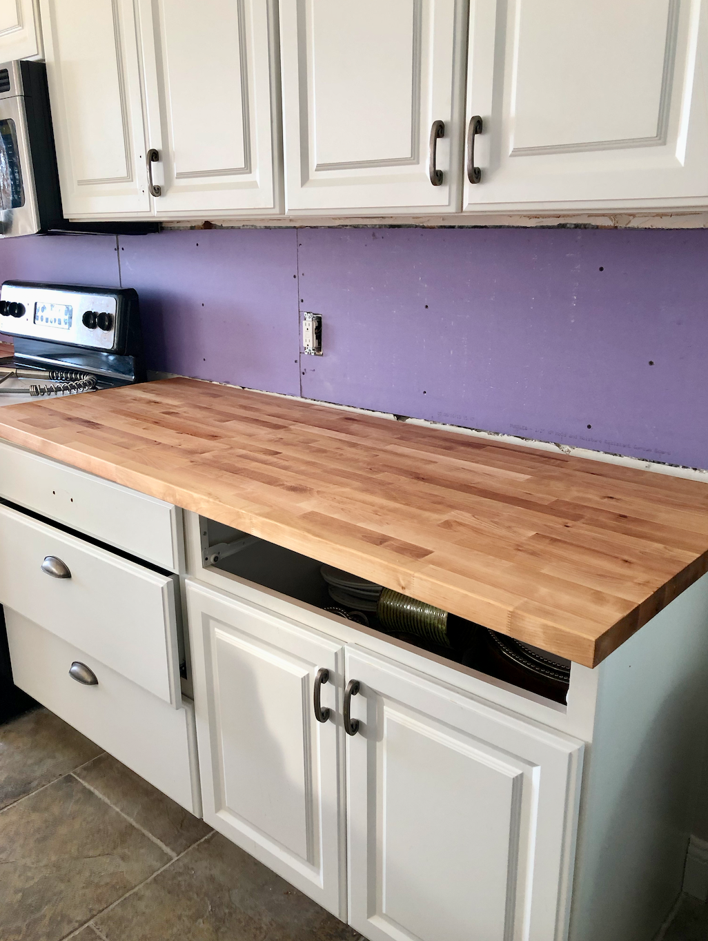 Staining My Butcher Block Counters A Life Unfolding