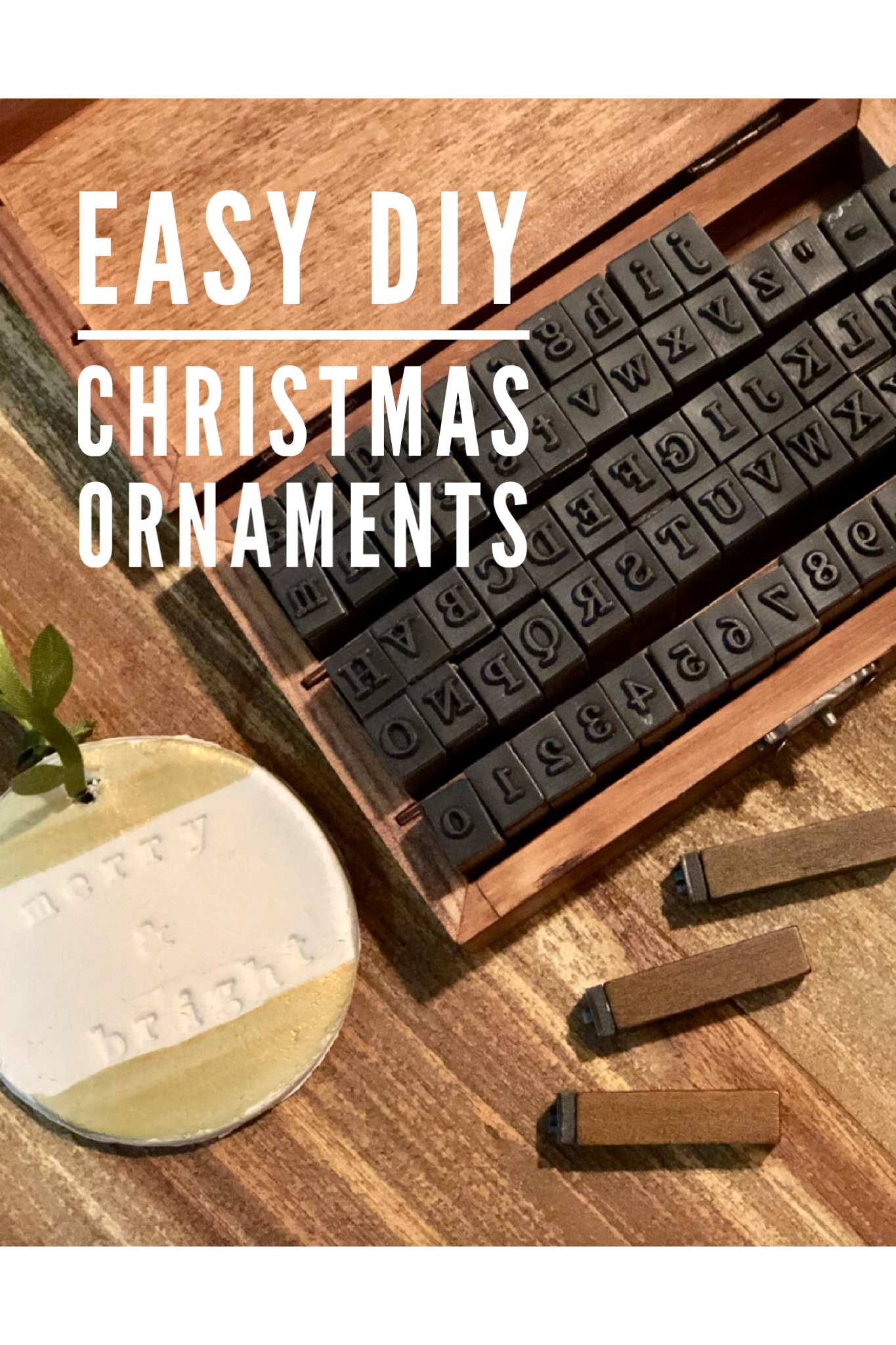 easy diy Christmas ornaments