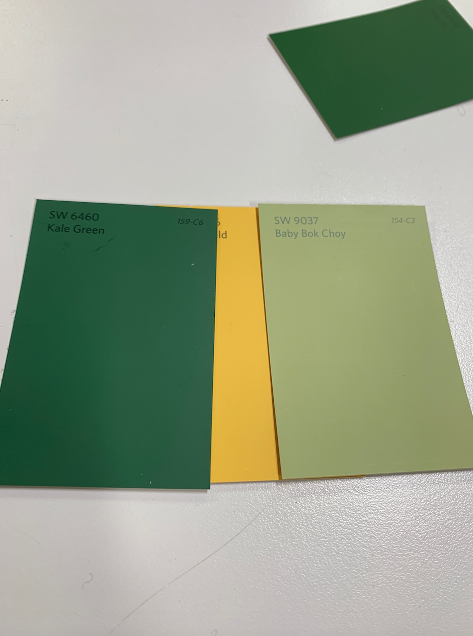 SW paint colors, SW 6460 and SW9037