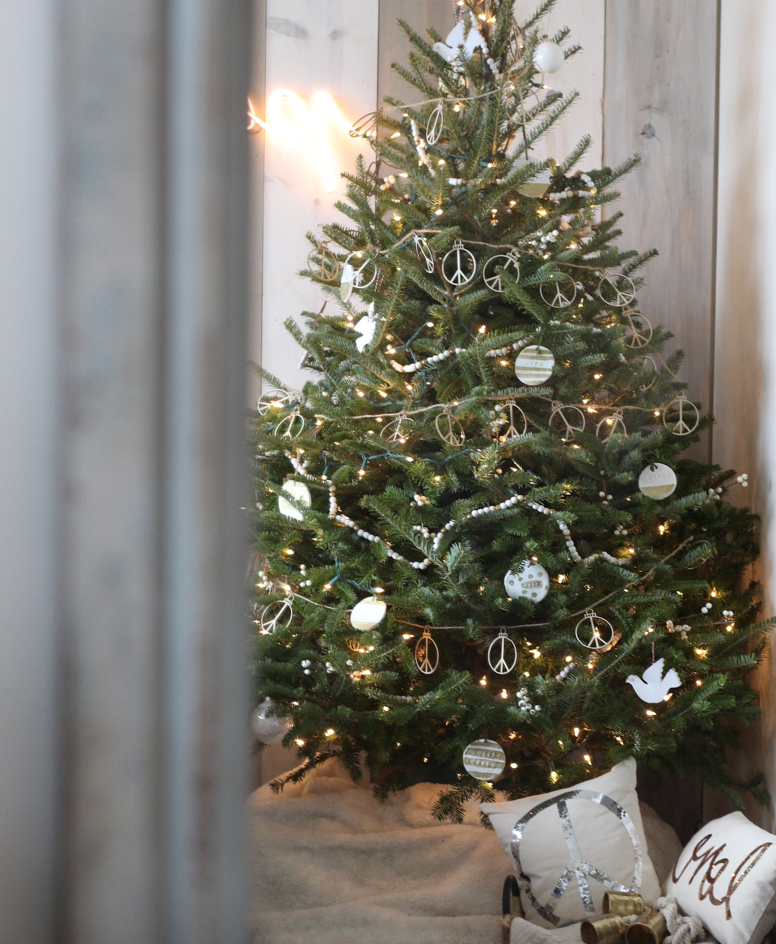 Peace Christmas Tree