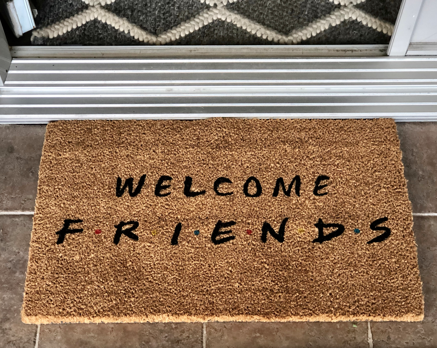 Found the perfect welcome mat for the Airbnb from Pottery Barn