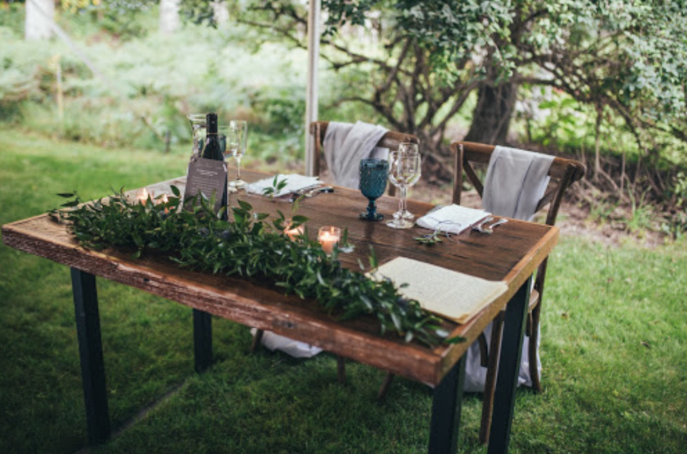 Bridal table
