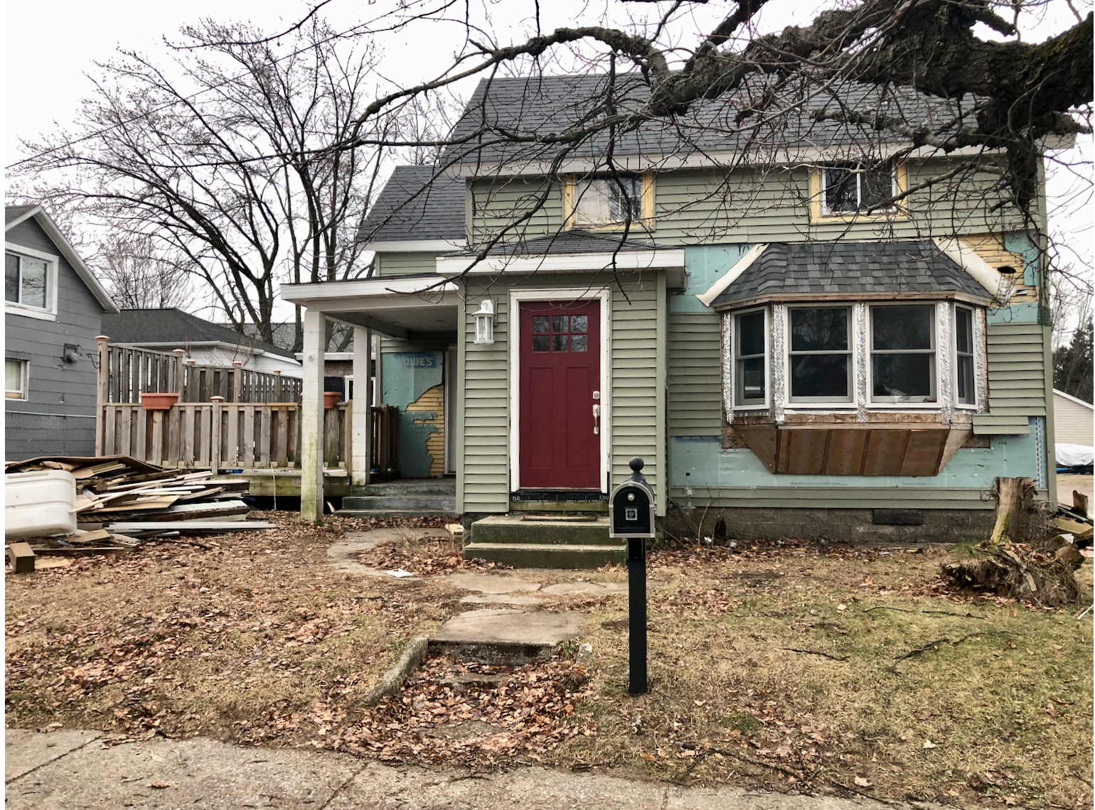 i bought a foreclosed home