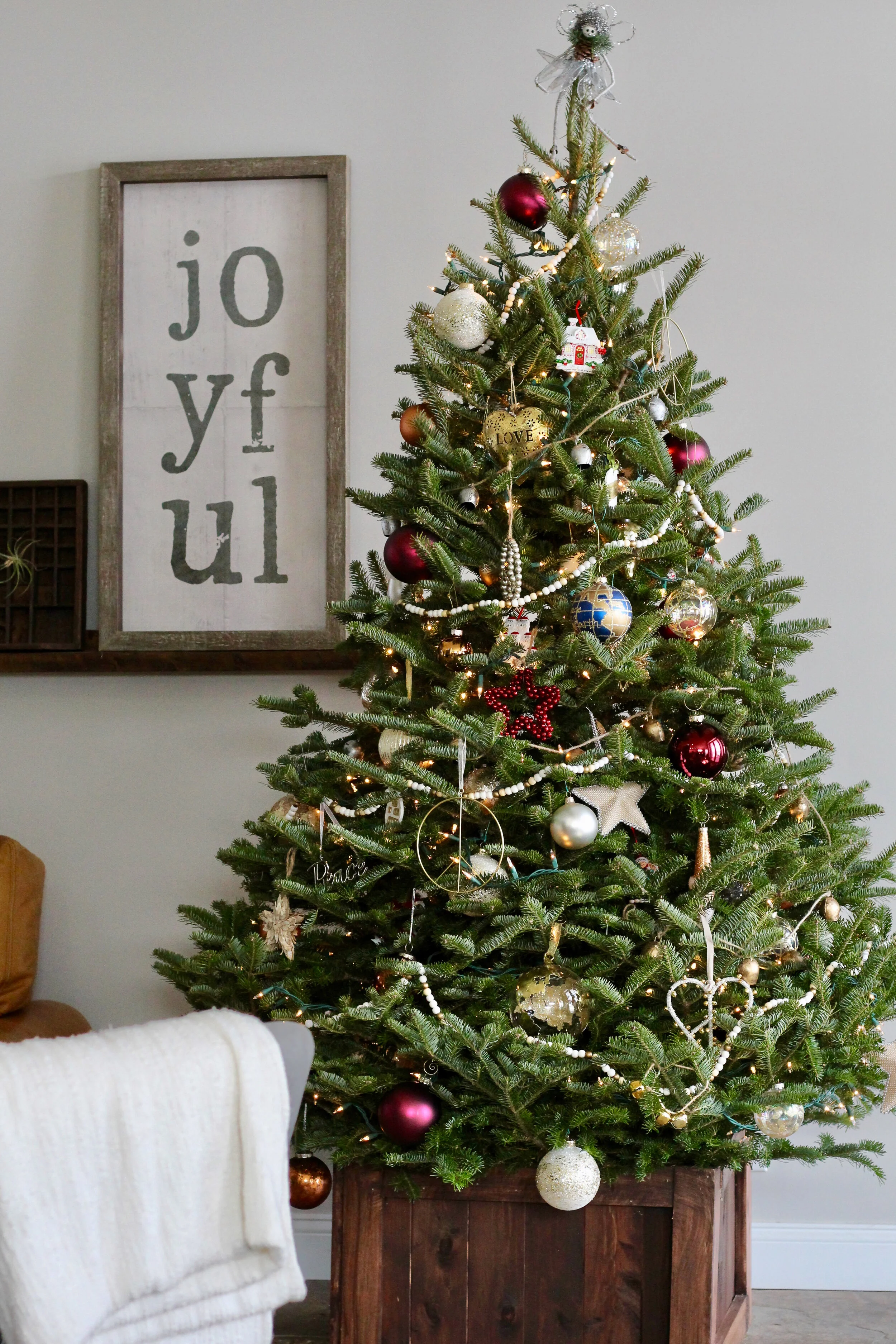 Christmas Tree in a handmade box