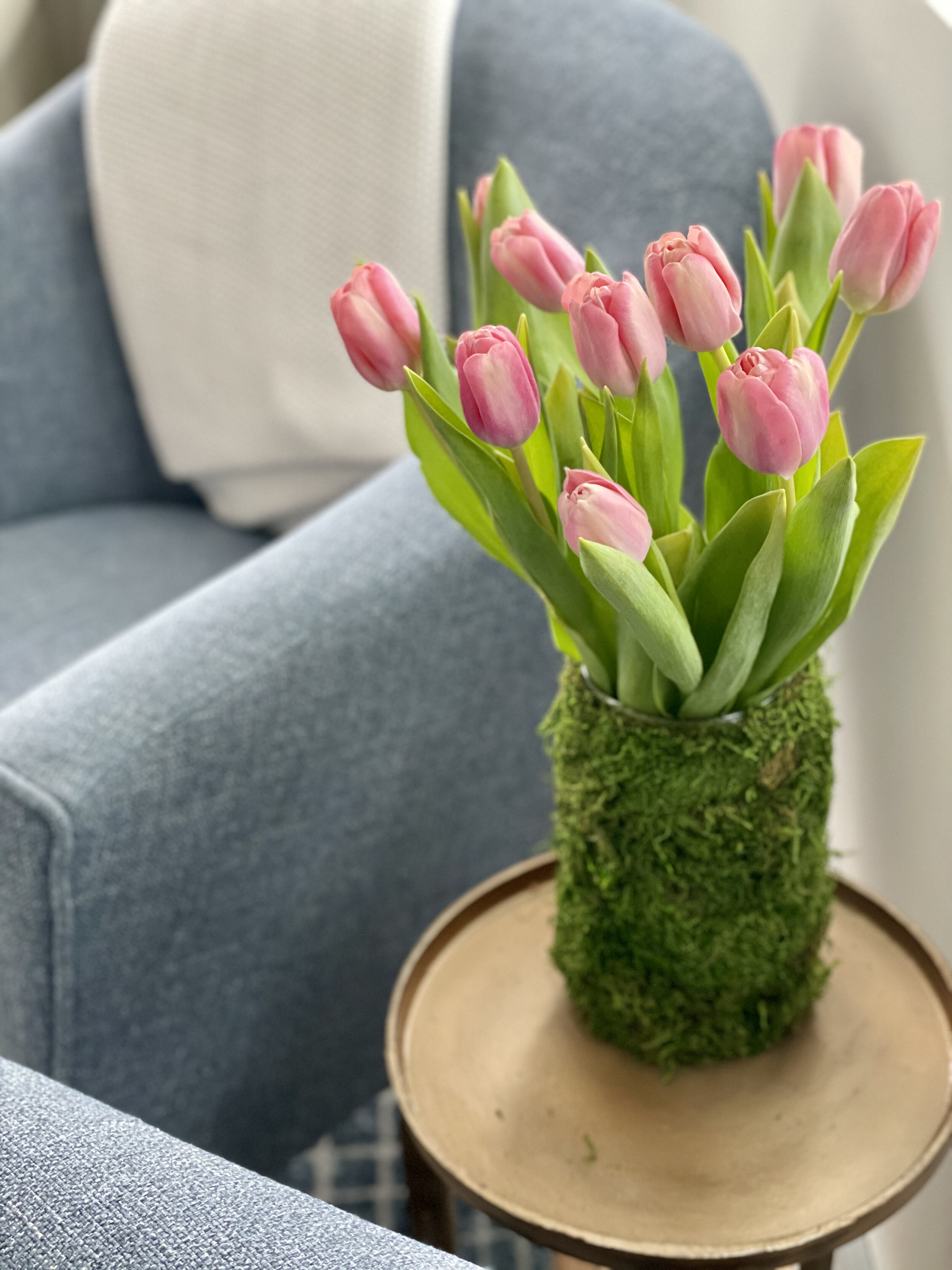 I love the way this DIY Vase brings in a touch of nature.