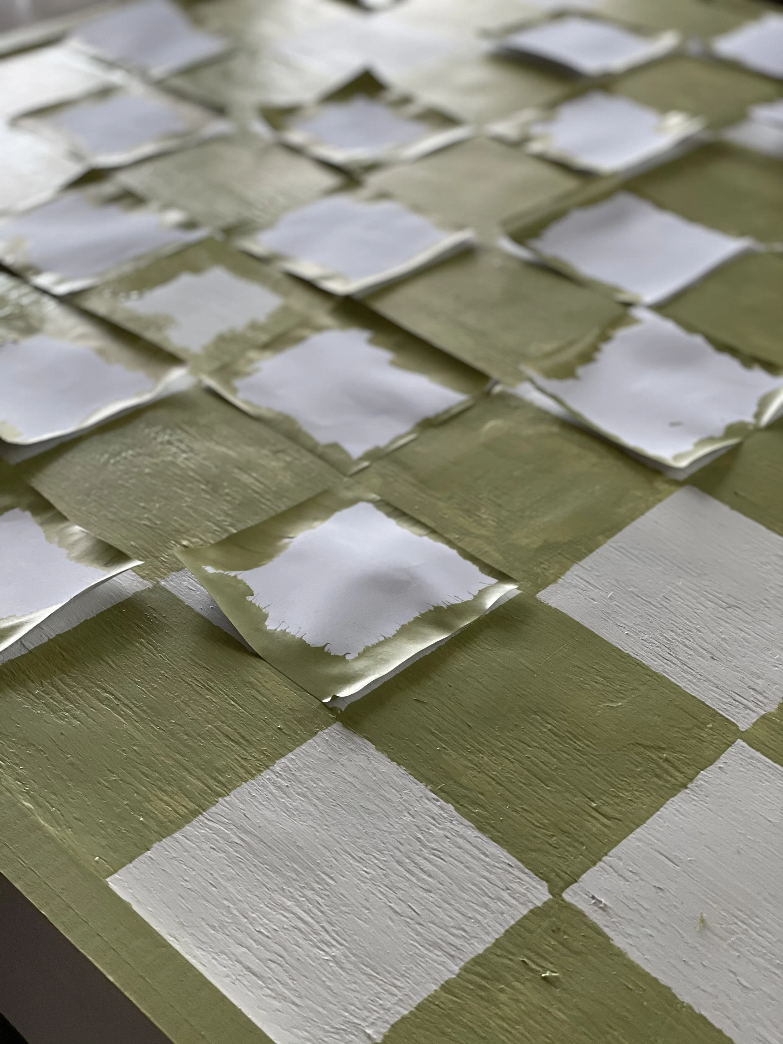 I Made The Cutest Checkerboard Table For The Patio A Life Unfolding