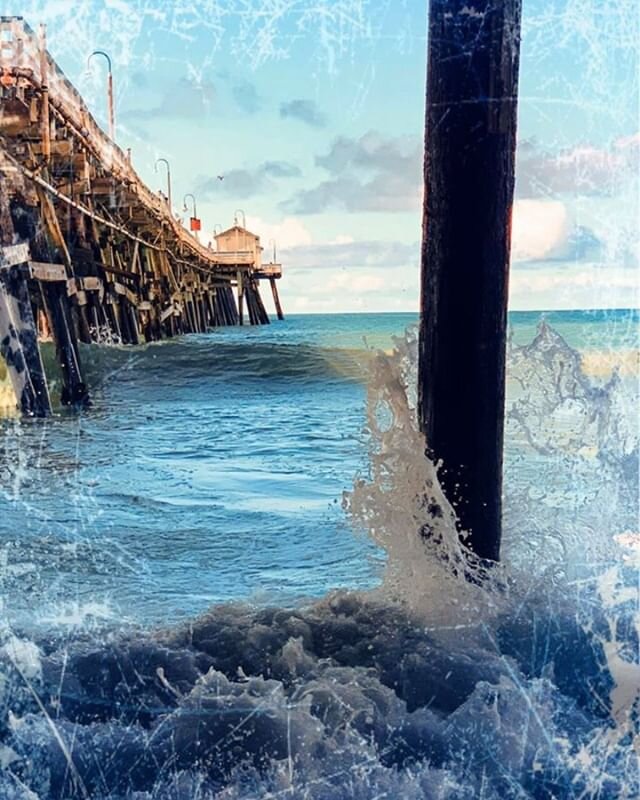 Photo by Lisa Flora Bennett. #repost #SCPIERPRIDE #PIERPRIDE #sanclemetepier