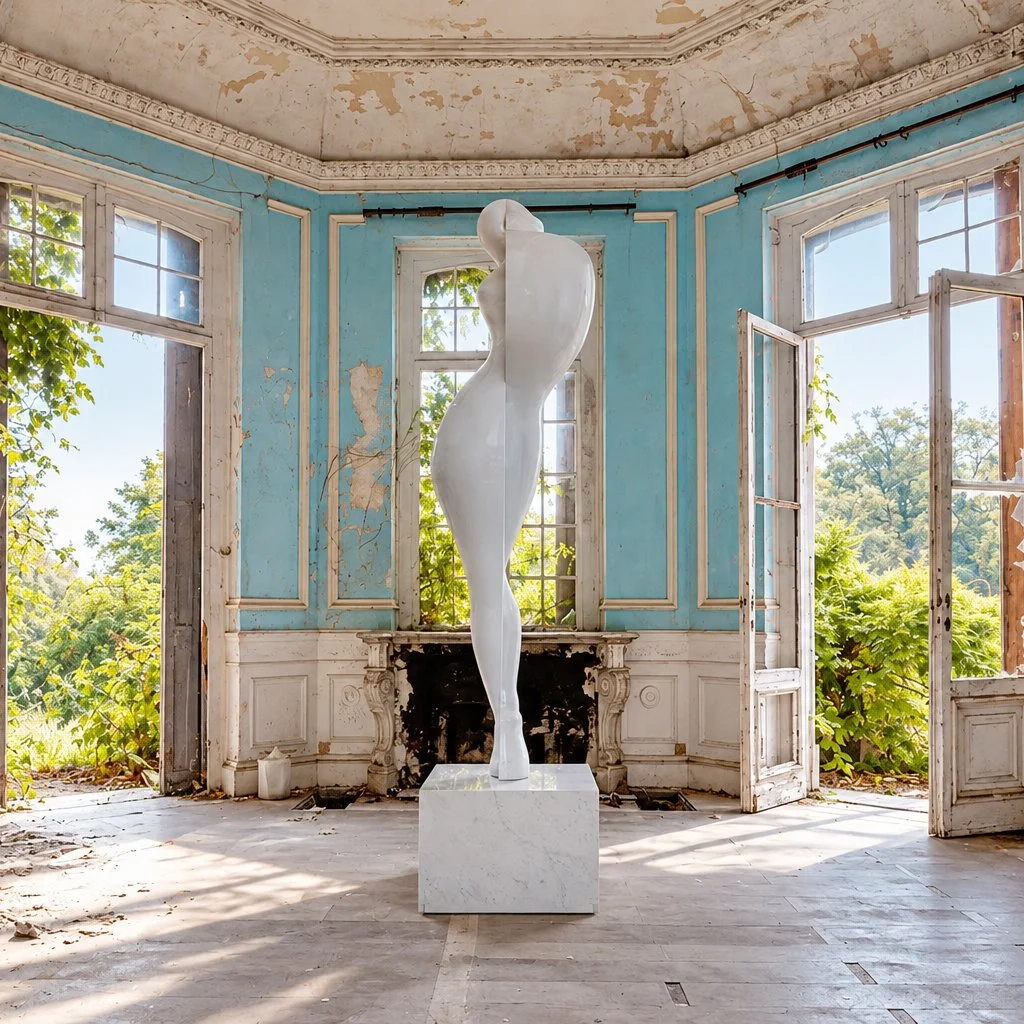 Abandoned Salon with Marble Sculpture.jpg