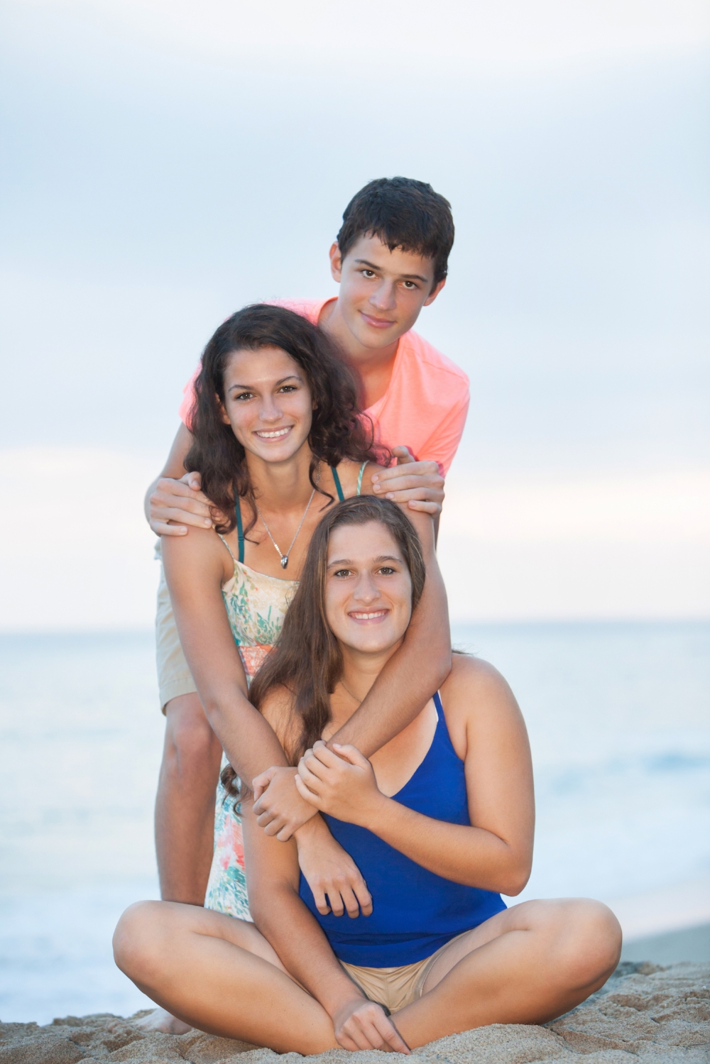 High School Senior Photography Triplets