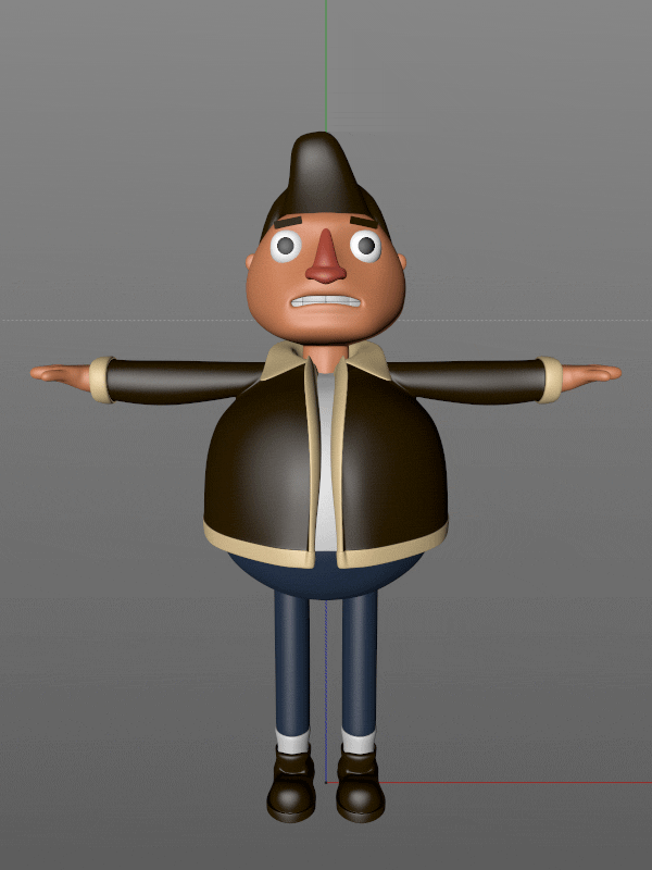 Initial buildout *(all 3D Modeling, rigging, and texturing by Preston Gibson)