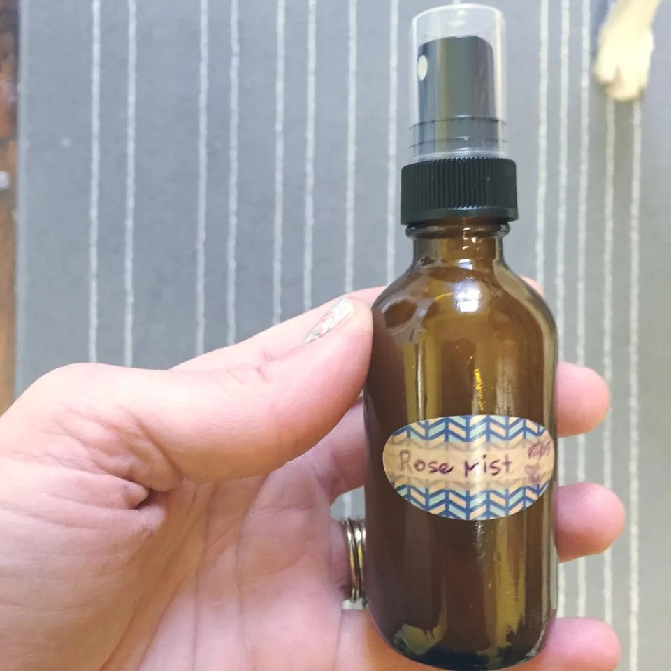 rosemist, homemade, face tonic, rose face mist