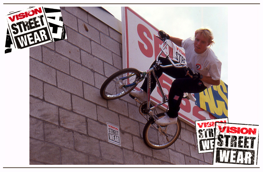 Vision was a big supporter of BMX and Freestyle, Brad shot this Dyno rider at a Vision 2-Hip King of Street event.
