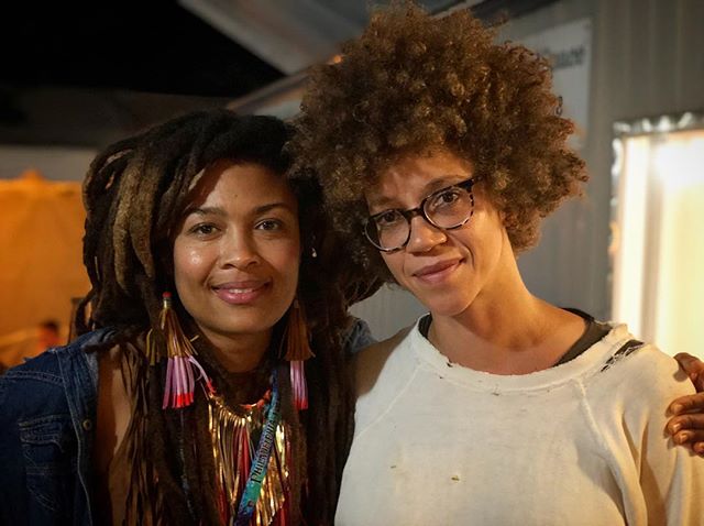 @thevaleriejune thank you for sharing your light and reminding us of ours last night at @phillyfolkfest! #WestTN #blackgirlmagic✨