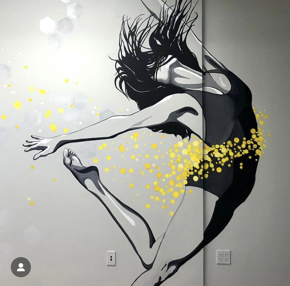Mural by Truth To Paper at The Hivery, Mill Valley, CA