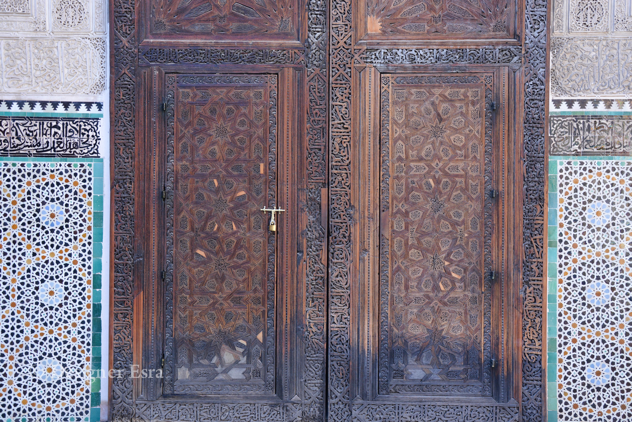 Islamic Geometric Patterns in Fez