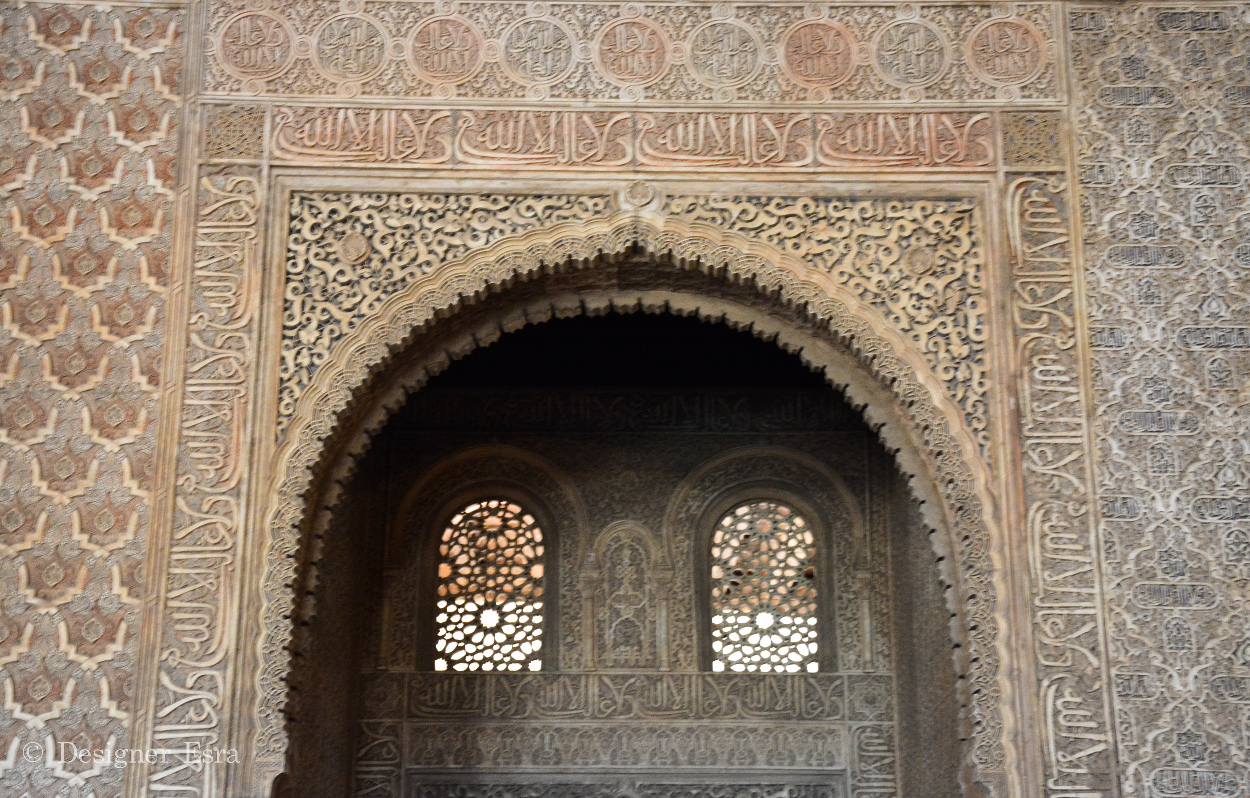 Windows and patterns in Islamic Architecture