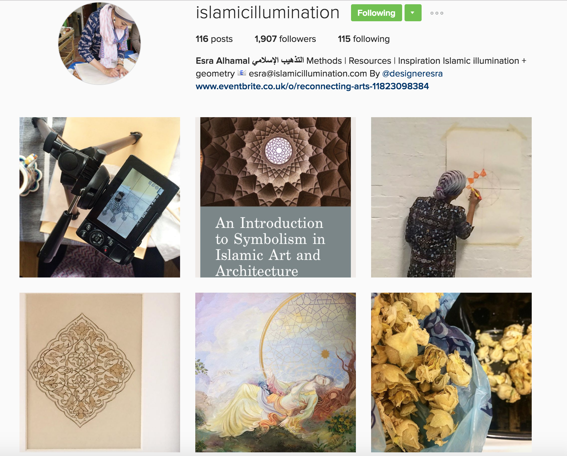 Geometry + Illumination Instagram Accounts I love 