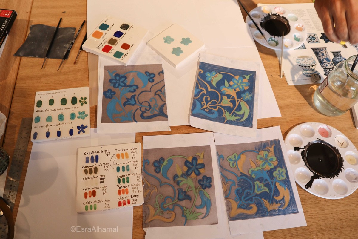 How to choose colours for tiles?