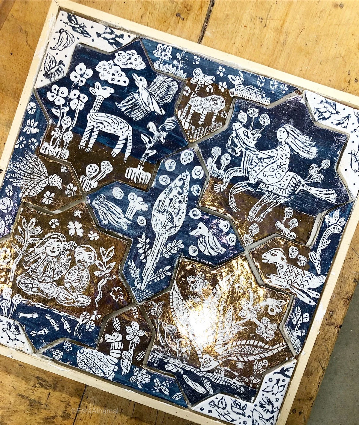 Lustre Tiles:&nbsp;Kashan Tiles&nbsp;