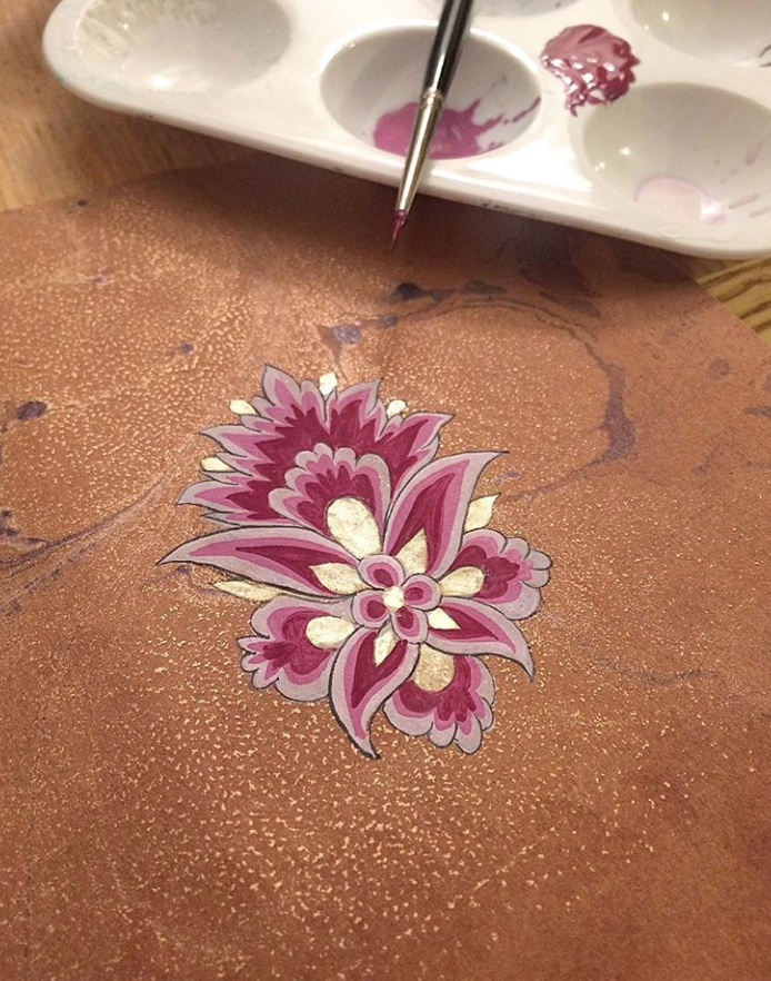 Golden Flower Art Challenge March 2019&nbsp;تحدي الوردة الذهبية الفني مارس