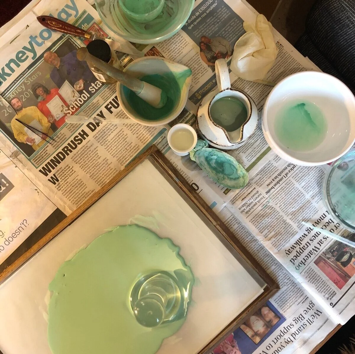 Paint Making from Pigments