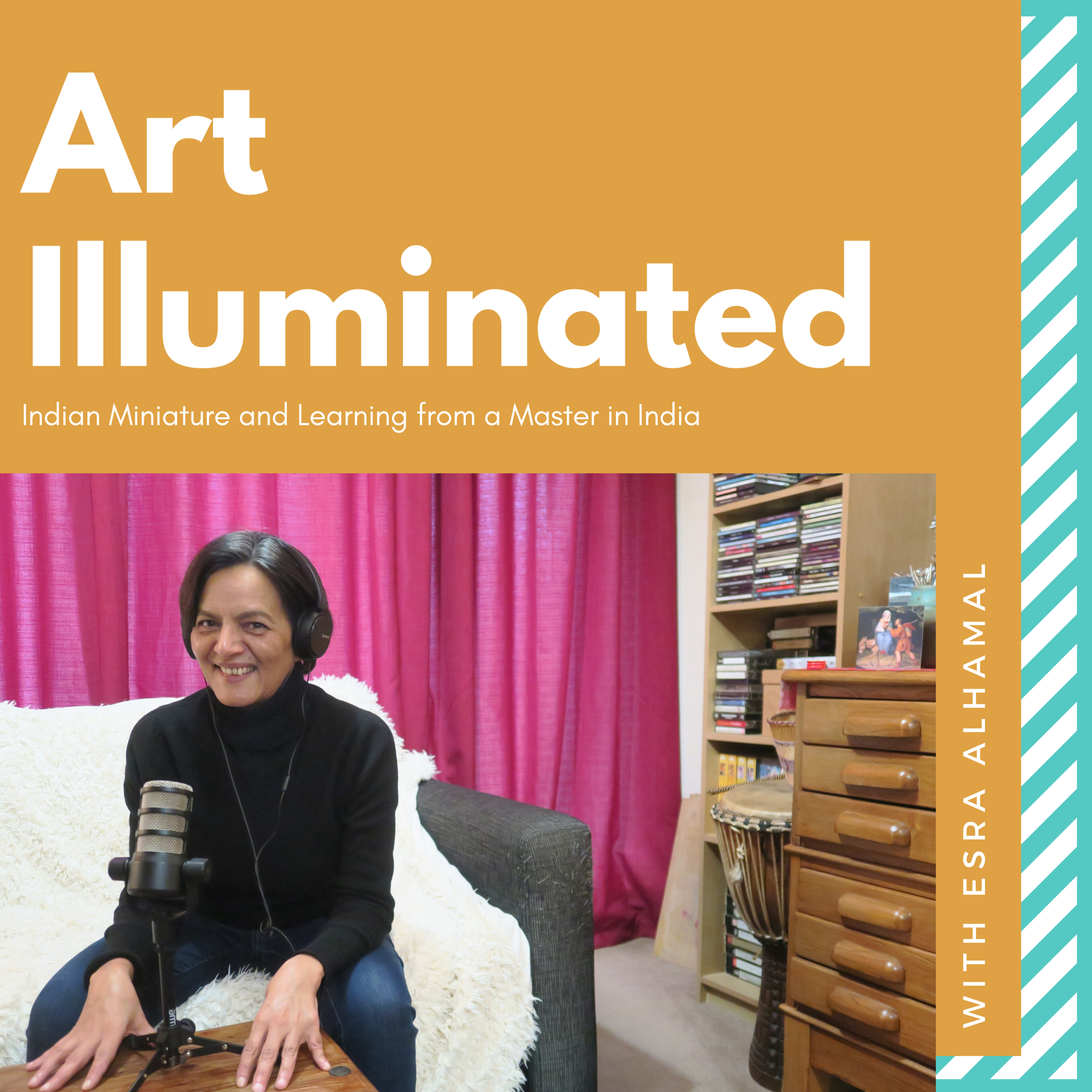 Indian Miniature and Learning from a Master in India 