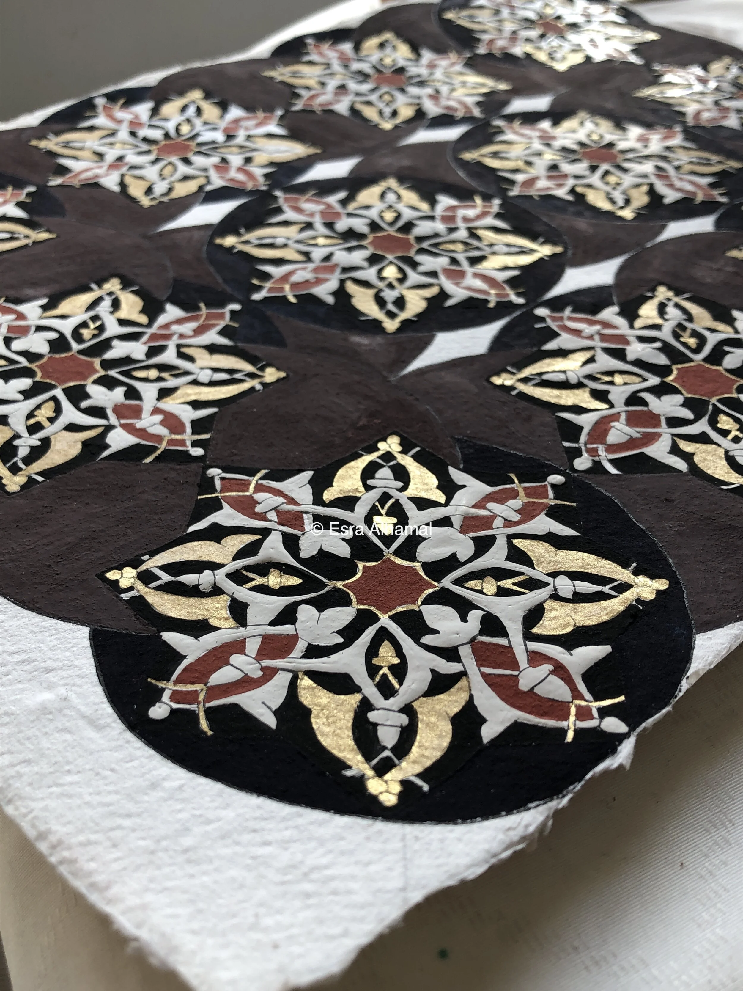 Planets and the Stars - Painting Progress and Story