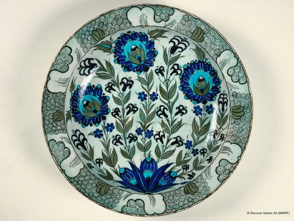 16th Cent Quartz fritware