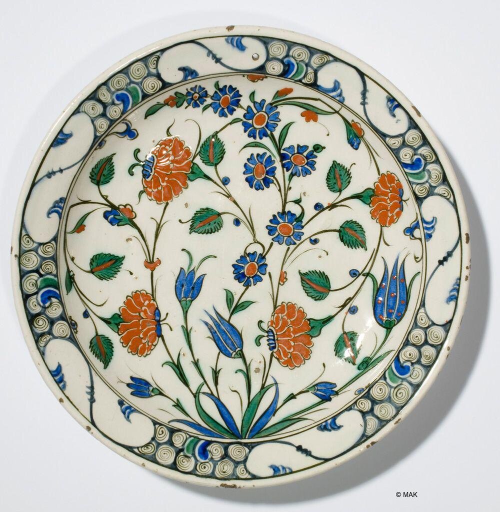 16th Cent Quartz fritware